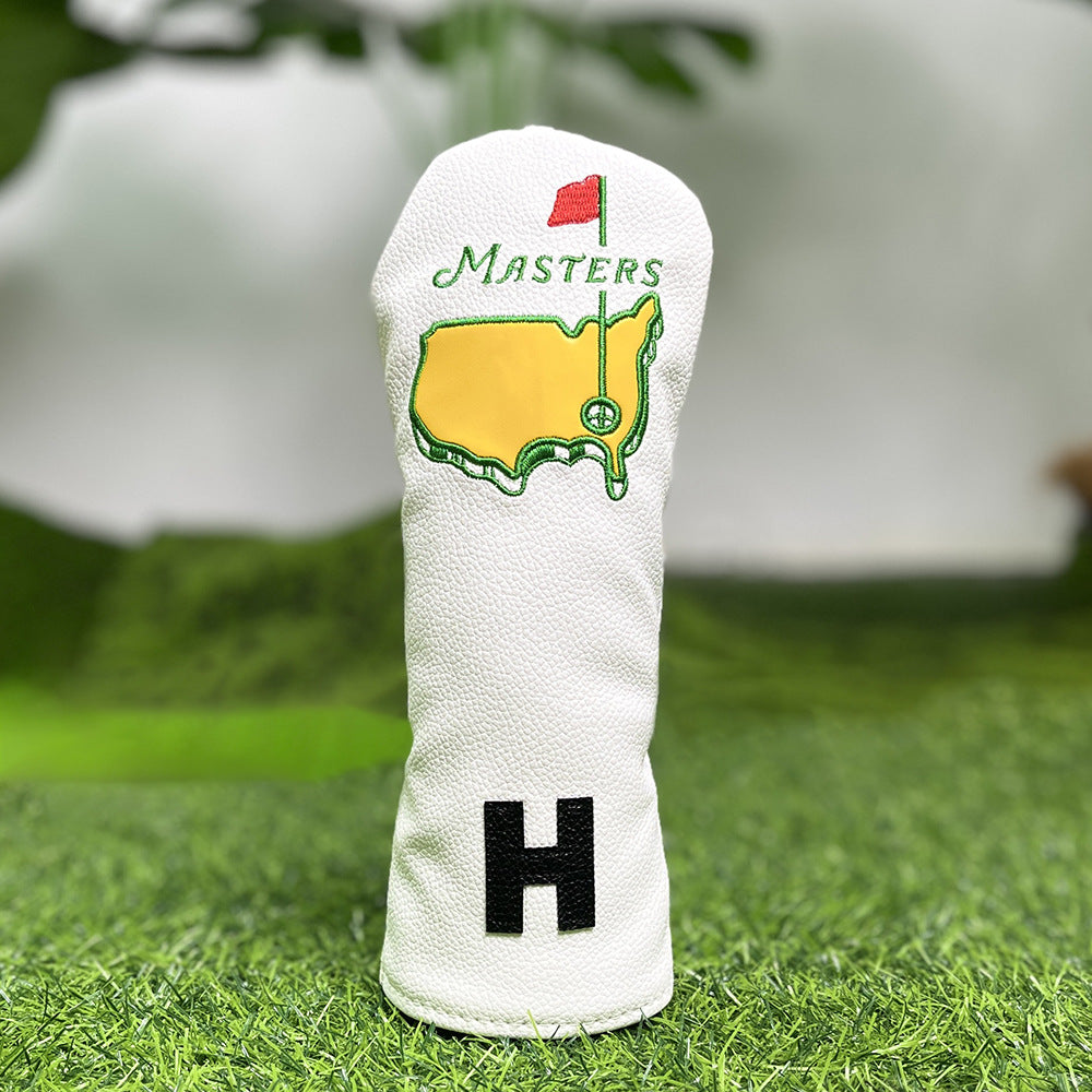 Funny Golf Head Covers - Leather Driver Headcover, Fairway Wood, and Hybrid Covers - Inspired Design with Premium Embroidery - Unique Golf Gift & Accessories for Men and Women Golfers