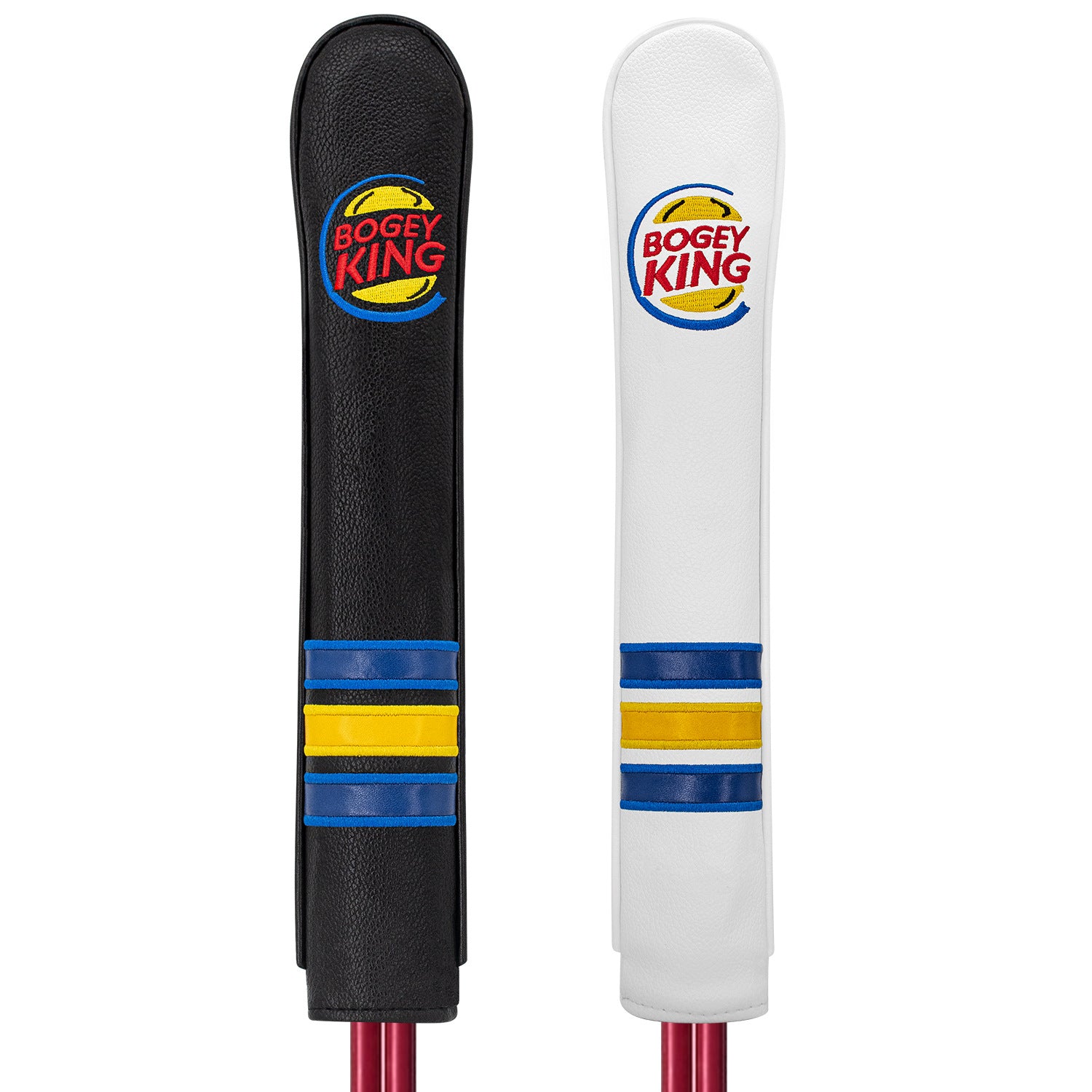 PU Waterproof Embroidery alignment sticks golf cover