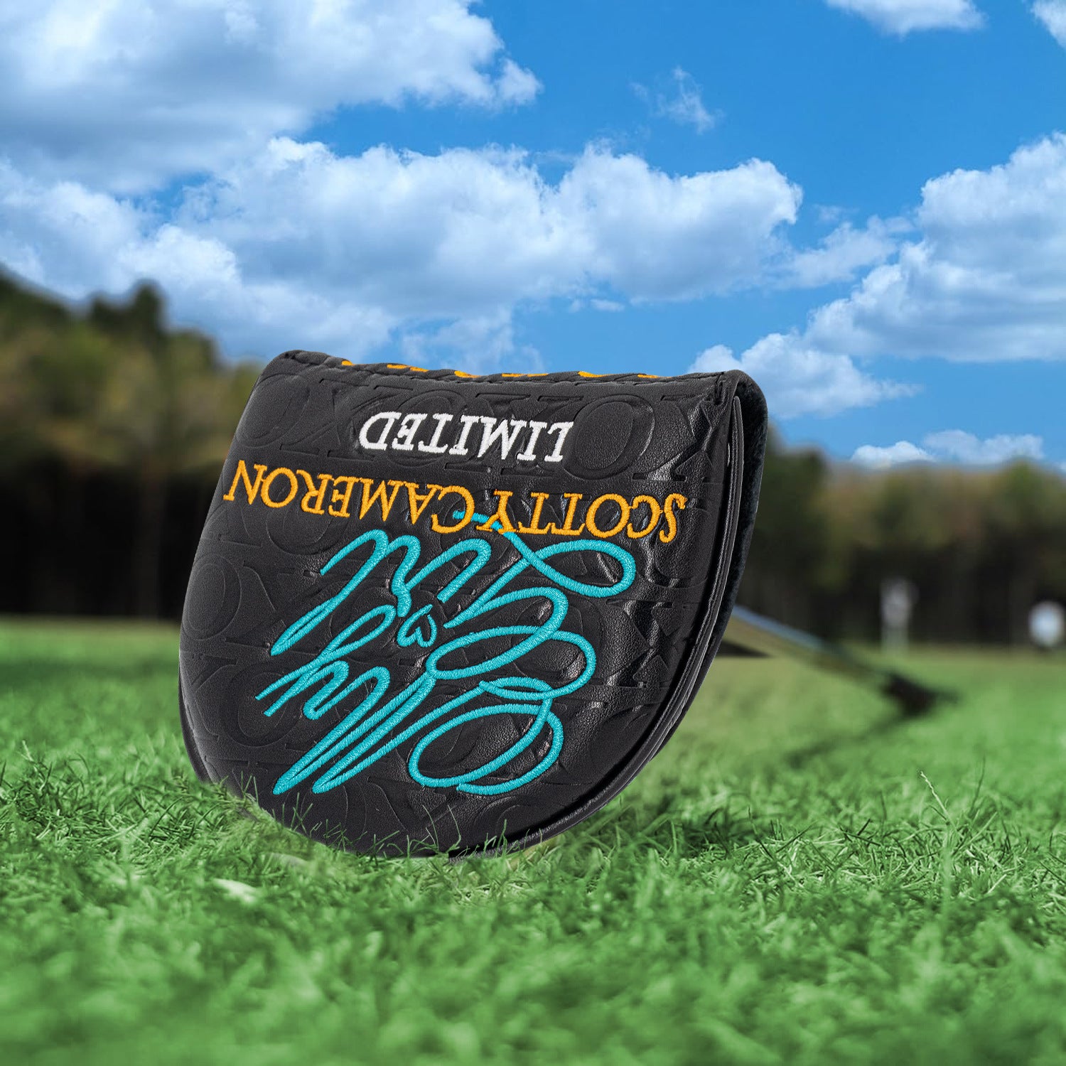 Putter Cover Half Mallet Putter Headcover Magnetic Mid Mallet Putter HeadcoverClub Protector