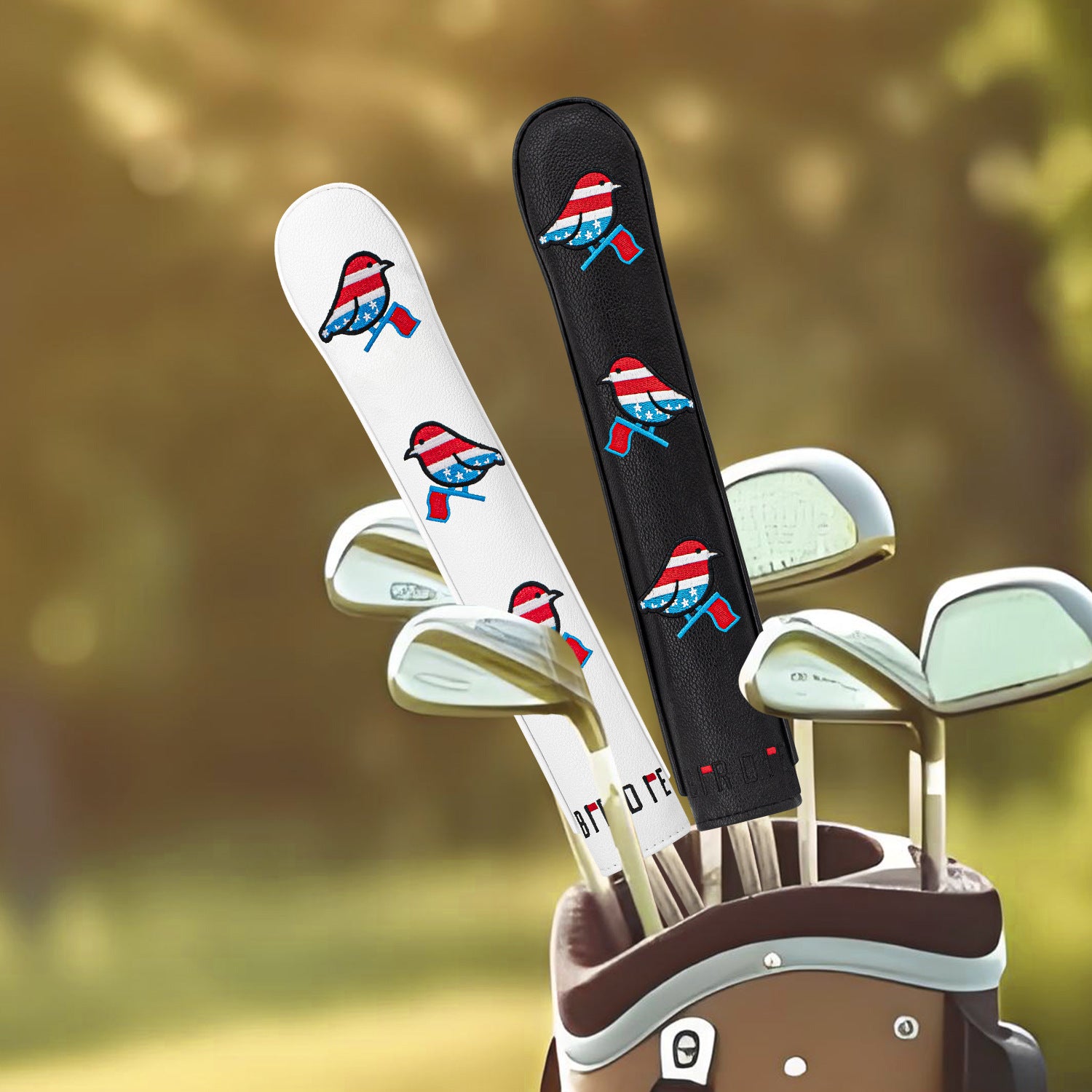 Bird Map Embroidery custom alignment stick cover