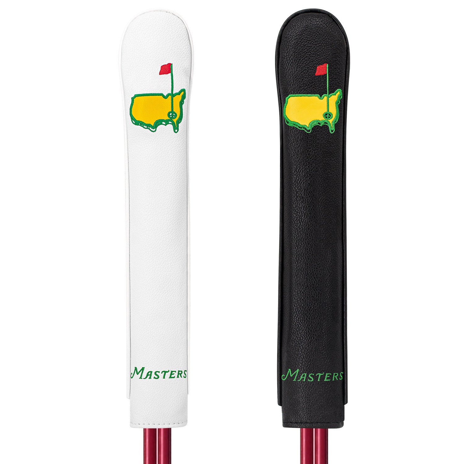 Green Map Embroidery alignment stick covers golf