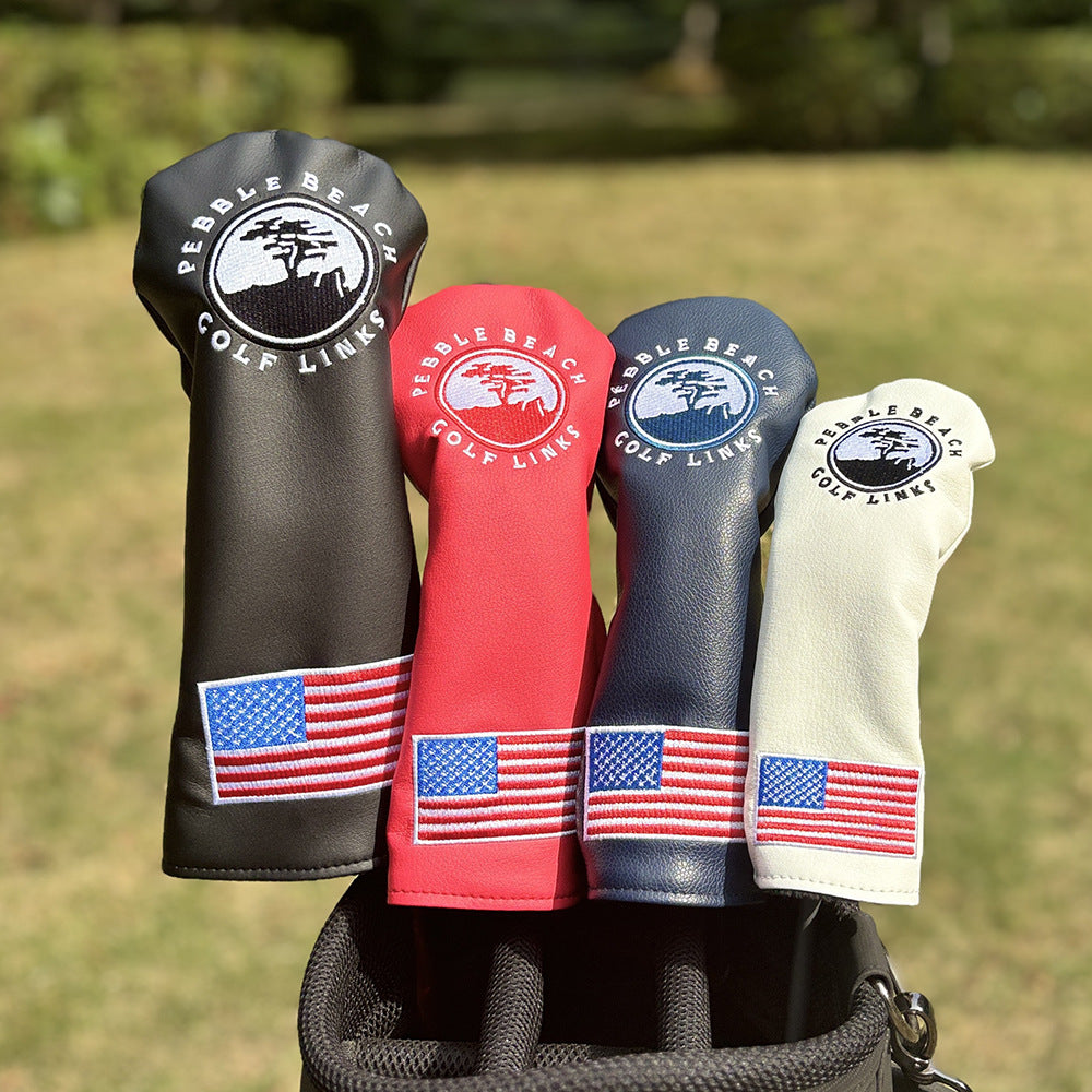 USA Stars and Stripes Golf Head Club Covers