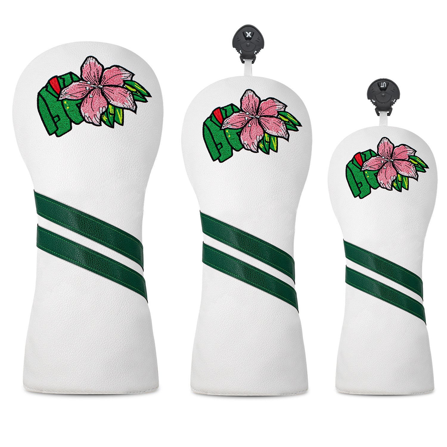 Cherry Blossom Embroidered Golf Head Covers for Most Brand