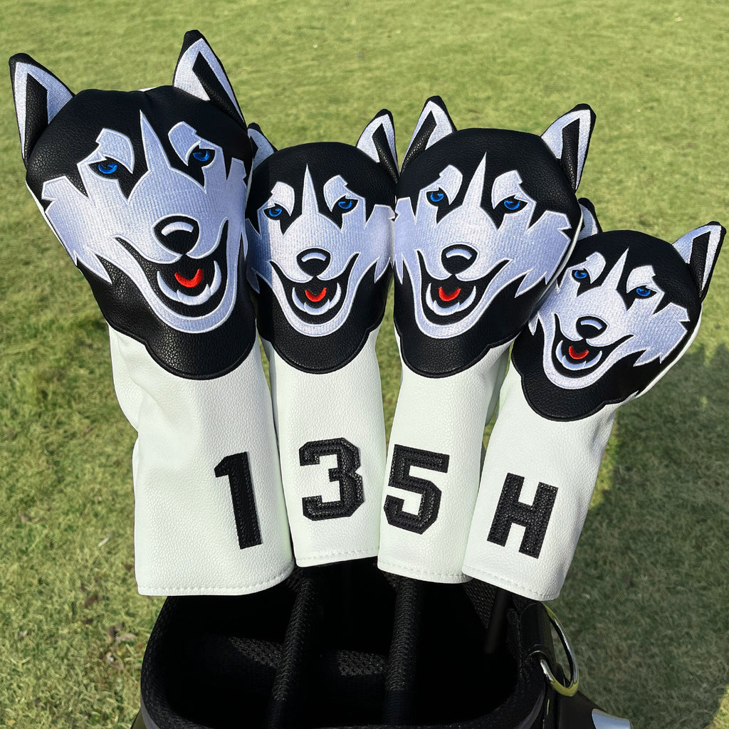 Personalized Husky Golf Club Head Covers