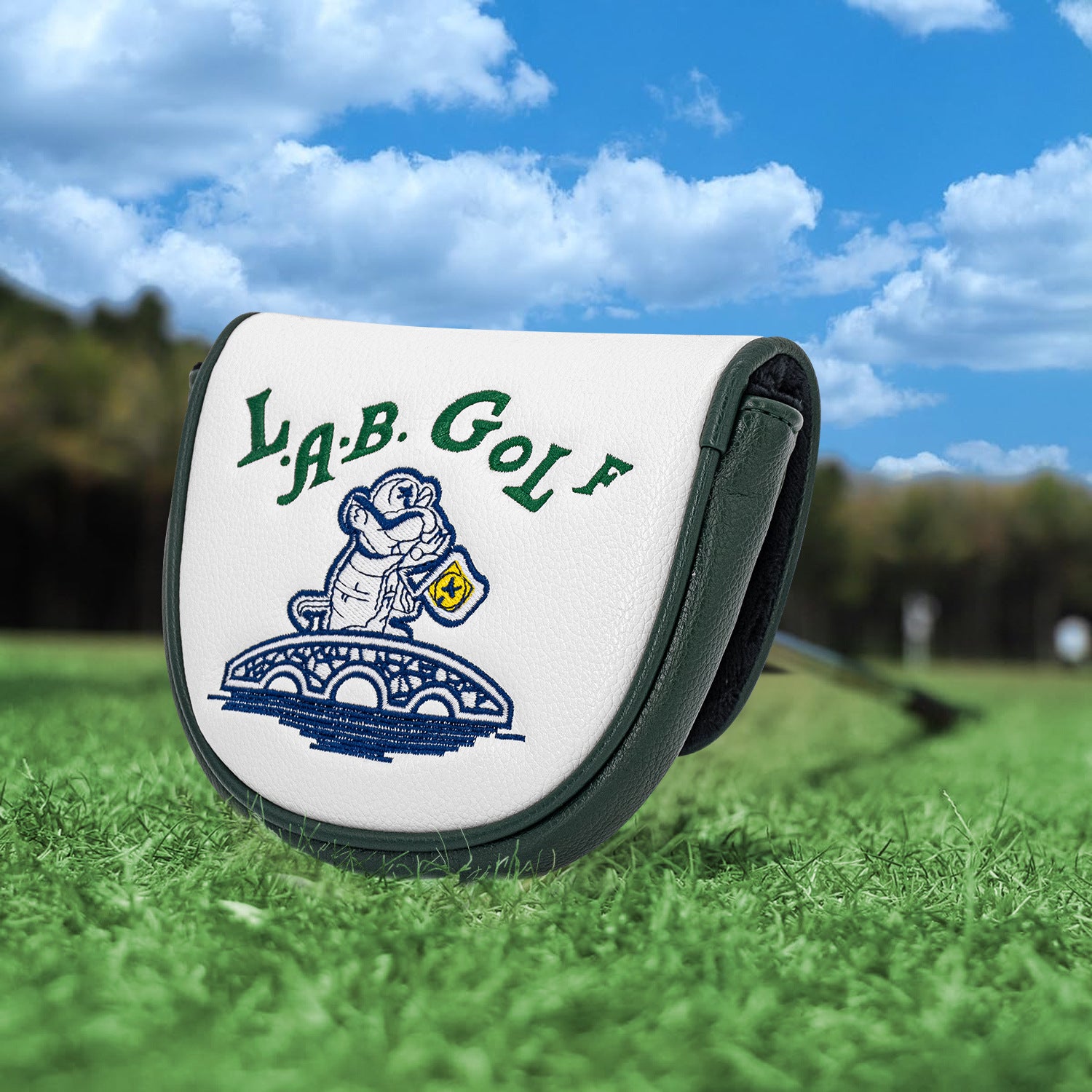 Golf Putter Covers Cartoon Embroidery LAB GOLF for Mallet Headcover