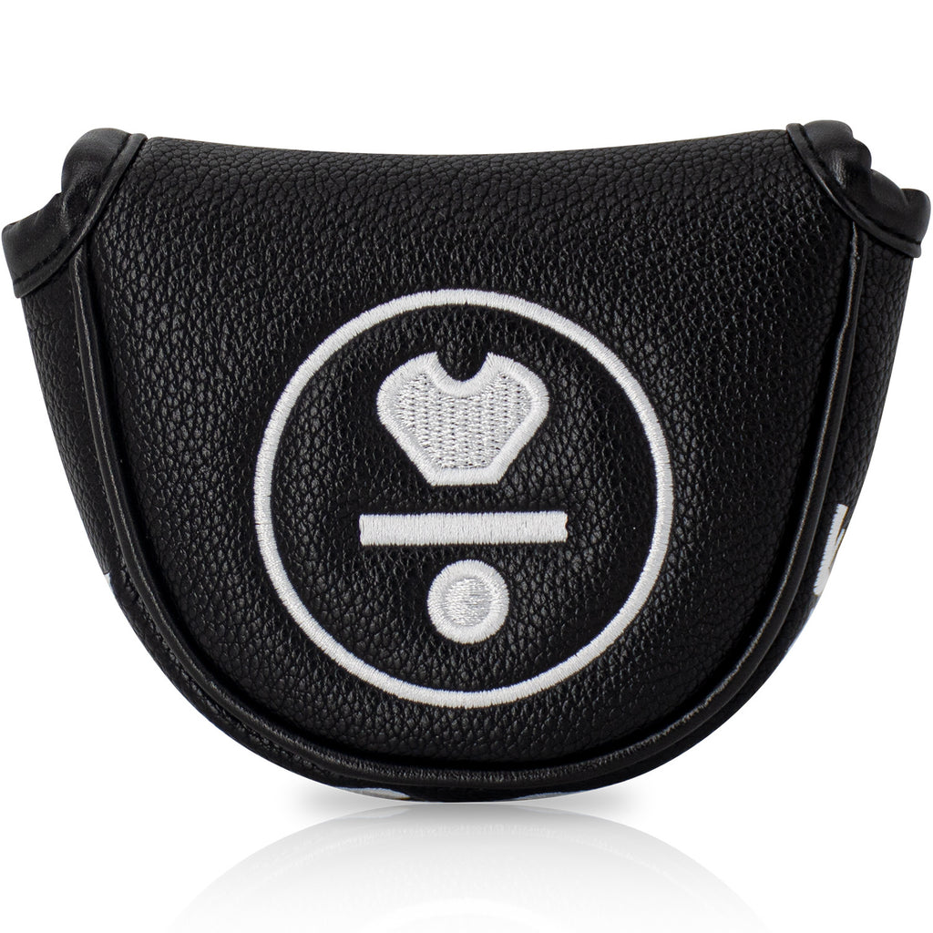 Unique symbol-themed custom golf putter covers