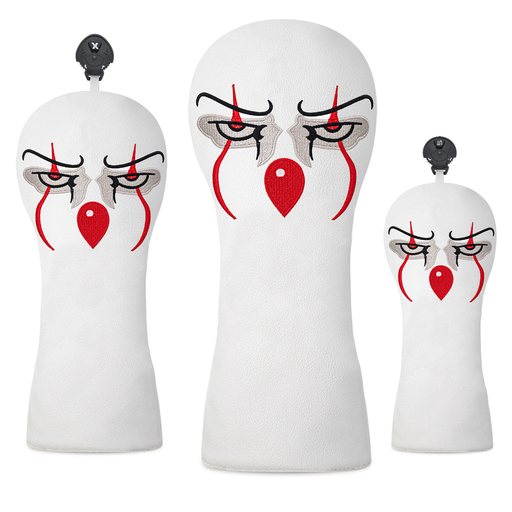 Christmas Clown Golf Club Head Covers