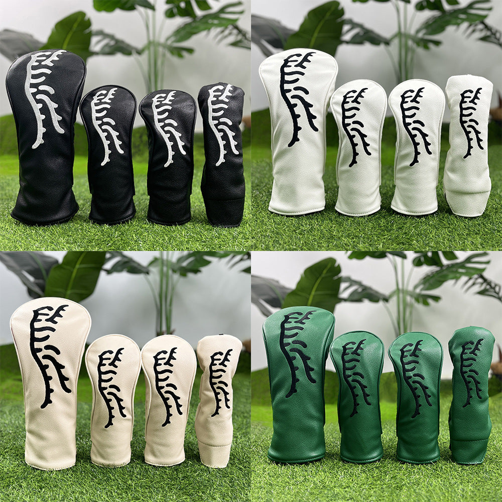 Tiger Embroidery Pattern Animal Driver Headcover