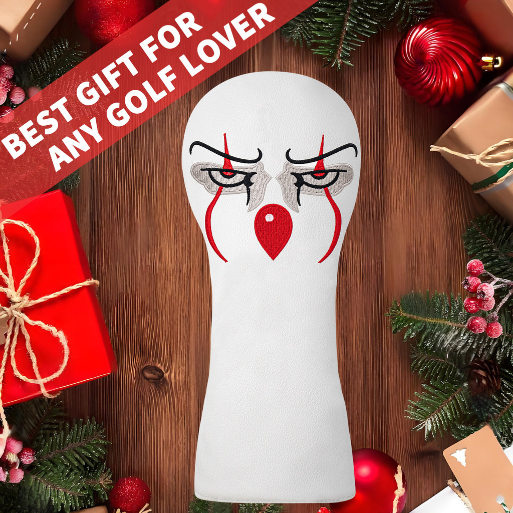 Christmas Clown Golf Club Head Covers