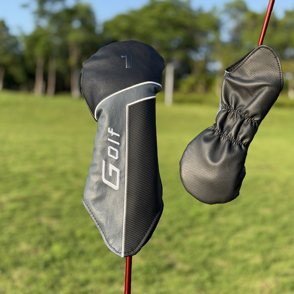Sports golf head covers Driver Covers Fairway Wood Headcover Hybrid Cover