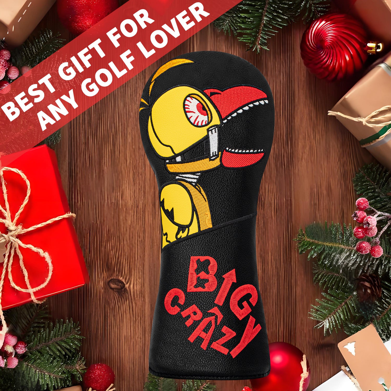 Golf Club Head Covers Birdie Driver Headcovers Elegant Embroidery