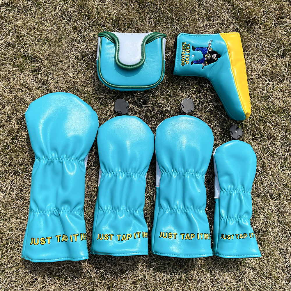 New Arrival Golf Funny Golf Head Covers Premium Funny Driver Headcover, 3 Wood Headcover (Fairway Wood Head Cover), Hybrid Headcover fits for All Brand