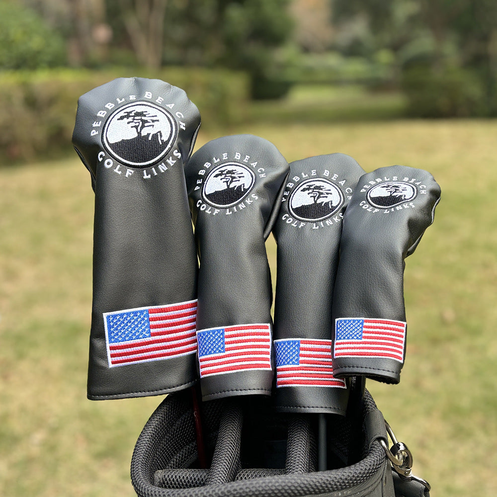 USA Stars and Stripes Golf Head Club Covers