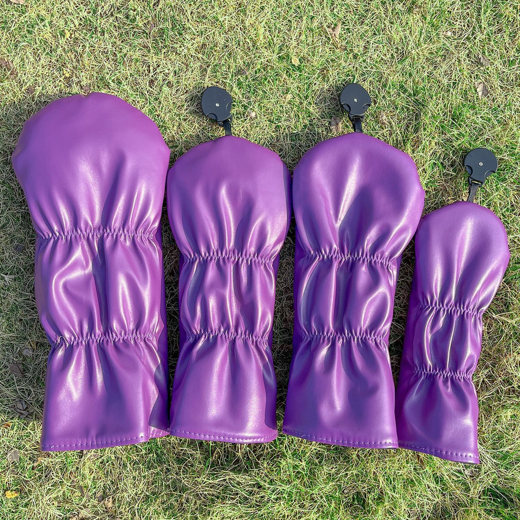 Fun Food Hot Dog Purple Golf Club Head Covers