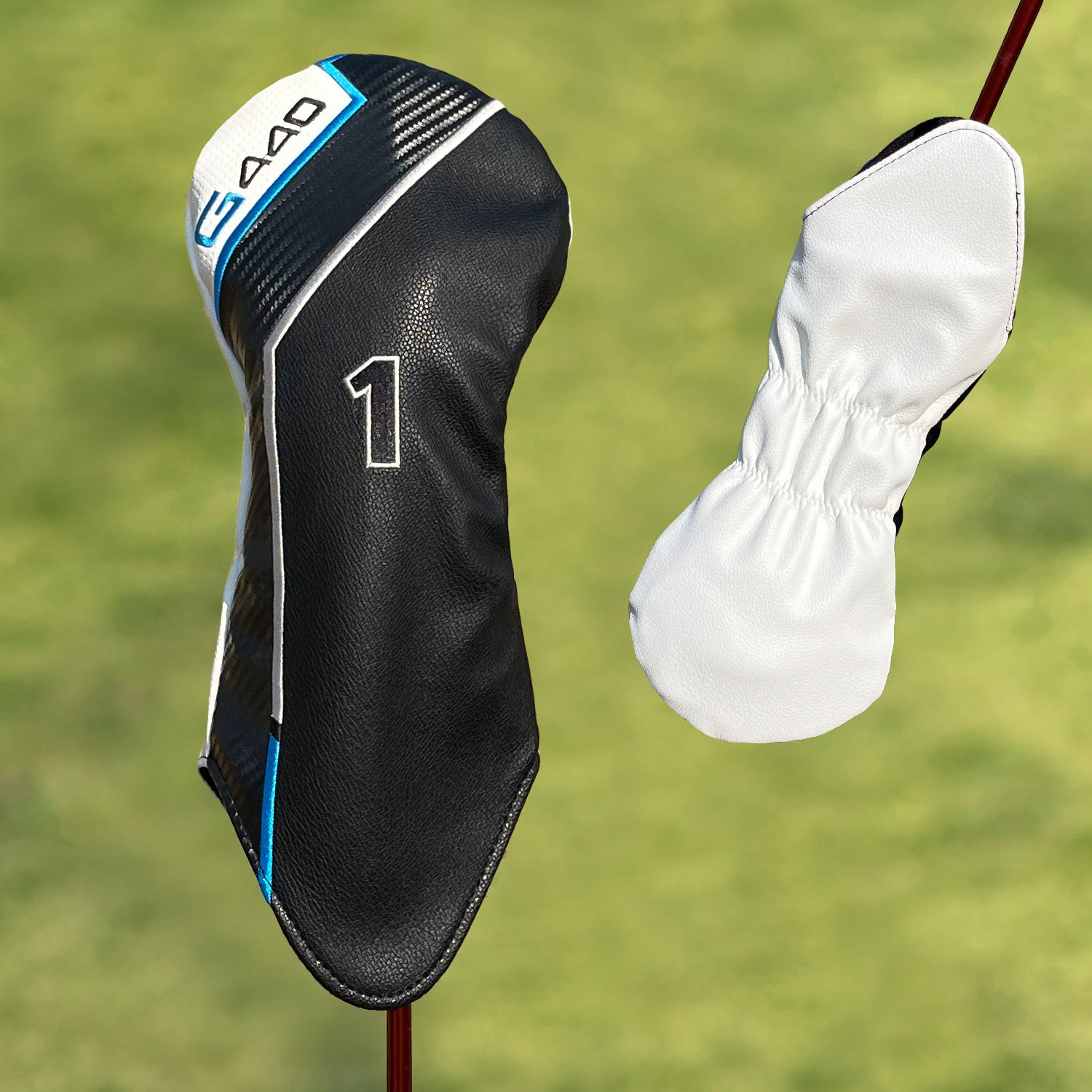 Sports Golf Head Covers 4pcs or 1pc  Premium PU Leather