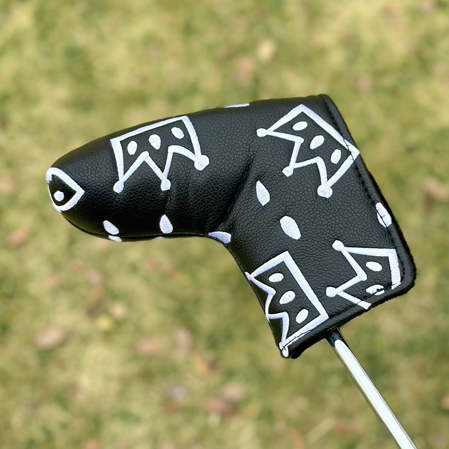 Best blade putter headcovers Crown Pattern for Men Women Golf Enthusiast