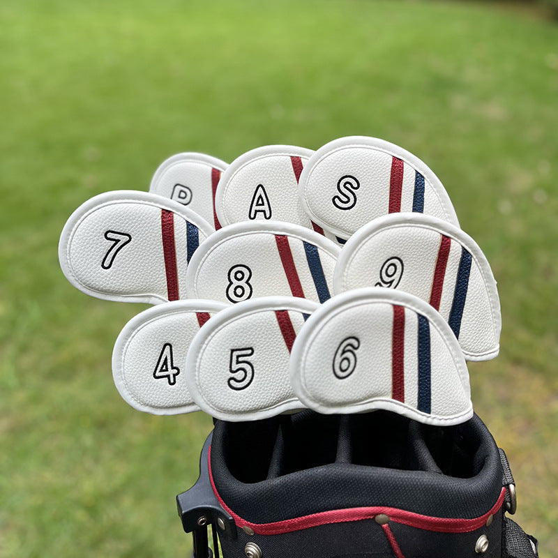 Golf Headcovers Iron Protective Covers - 9-Piece SetMainly Compatible with Irons and Wedges