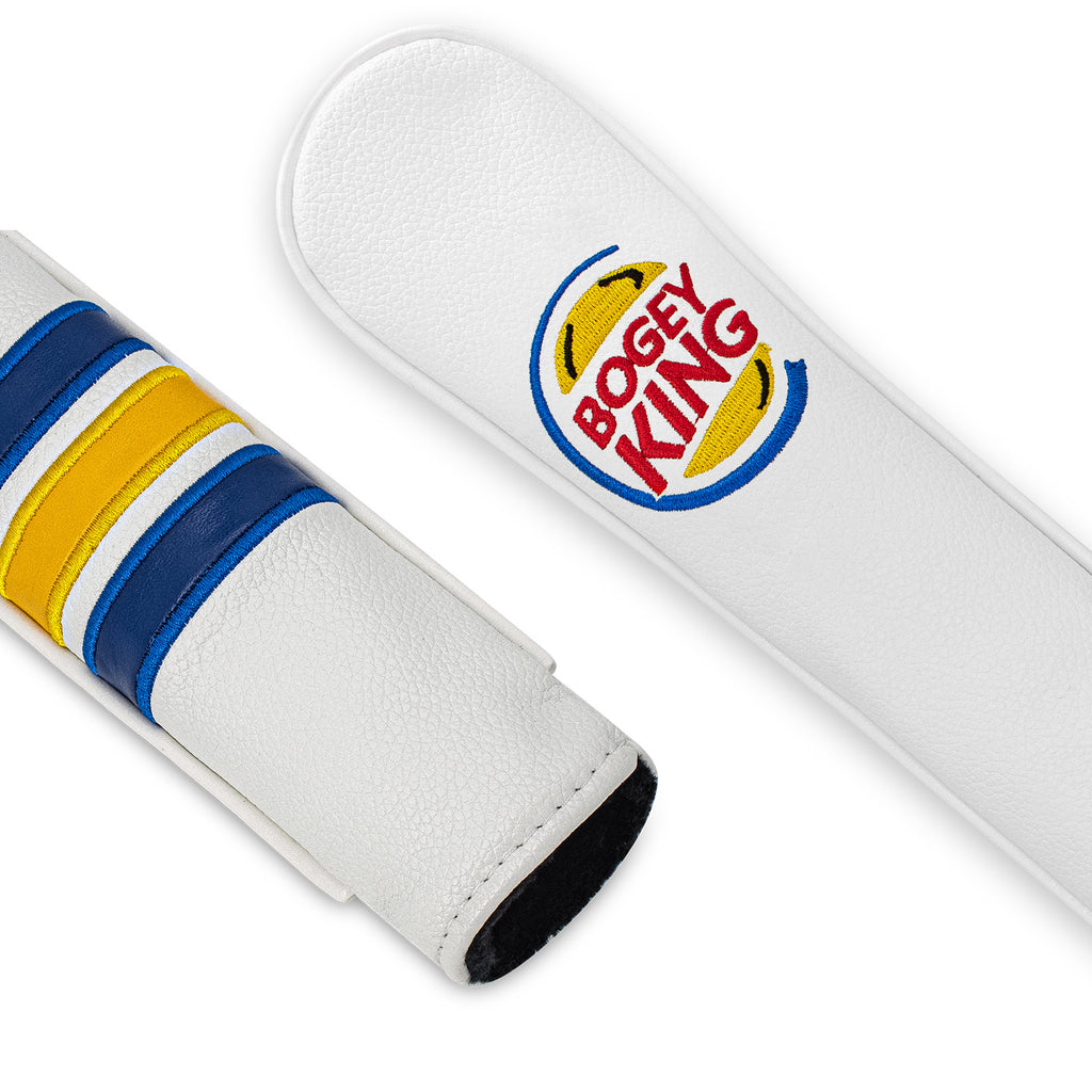 PU Waterproof Embroidery alignment sticks golf cover