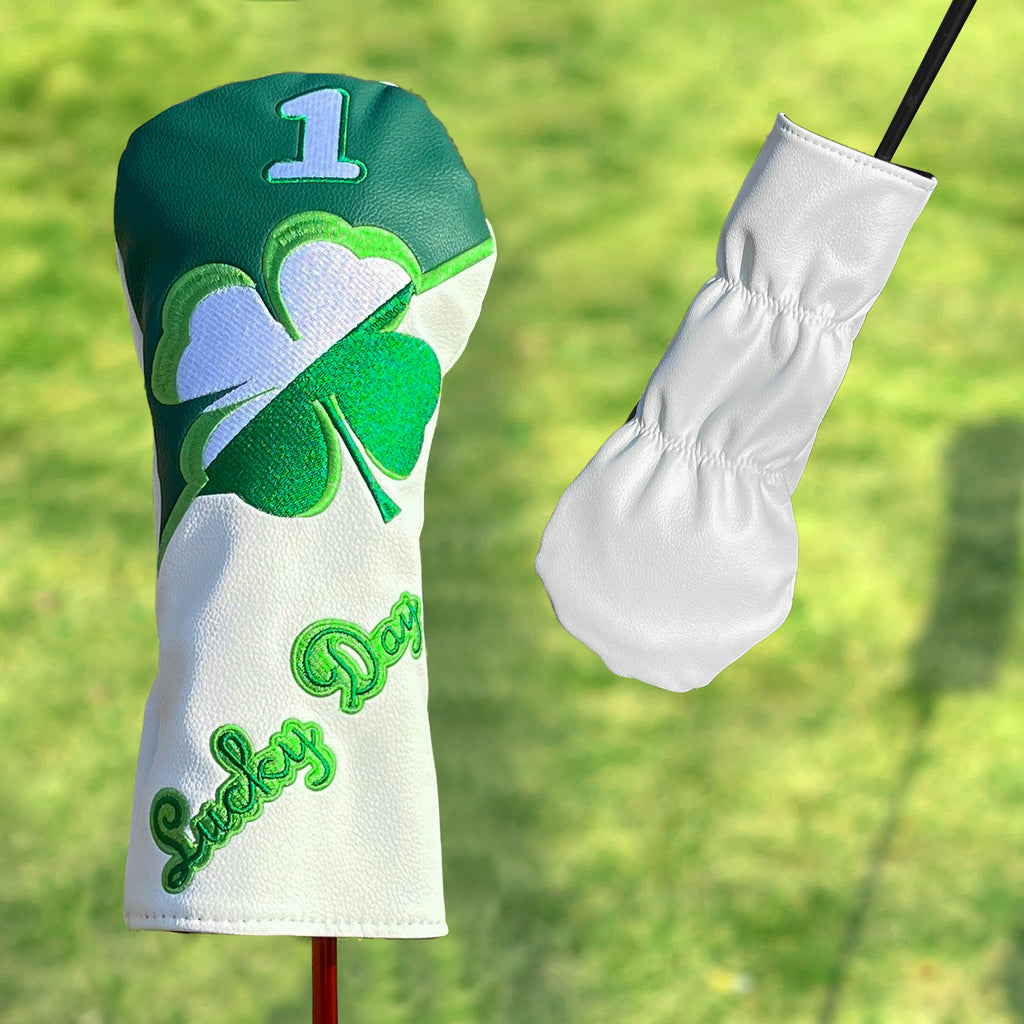 Lucky Four Leaf Clover Golf Club Covers