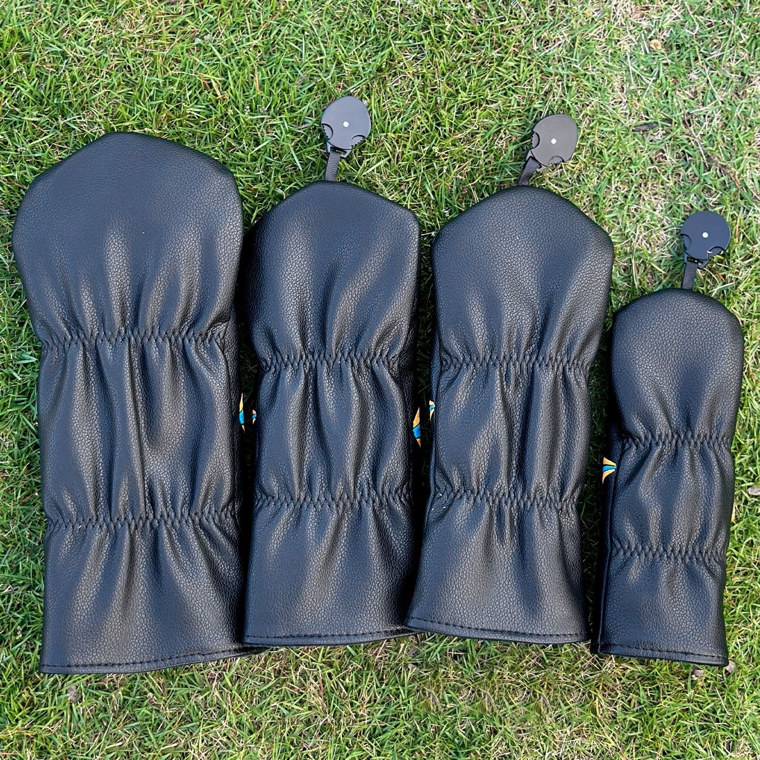 Surfing Skull Golf Club Head Covers  Personalized 1975 Retro Style