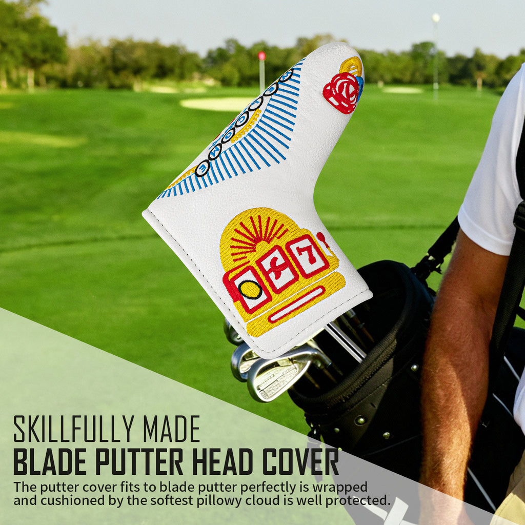 Putter Covers Embroidery Blade Putter Cover Golf Club Cover for All Brand