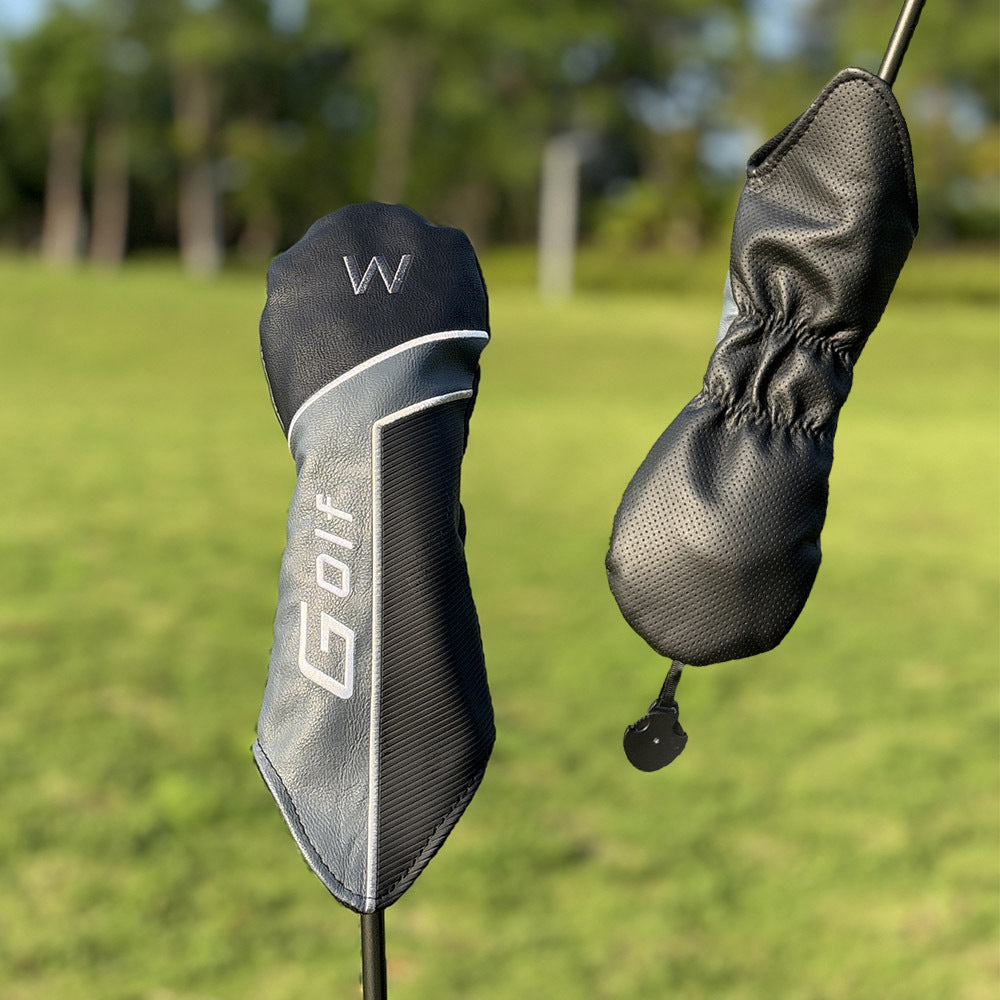 Sports golf head covers Driver Covers Fairway Wood Headcover Hybrid Cover