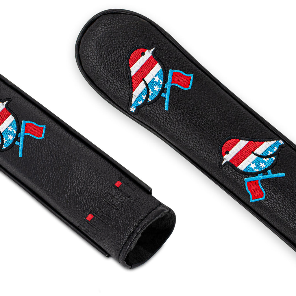 Bird Map Embroidery custom alignment stick cover