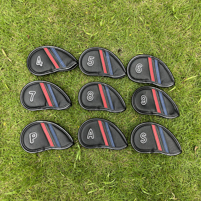 Golf Headcovers Iron Protective Covers - 9-Piece SetMainly Compatible with Irons and Wedges