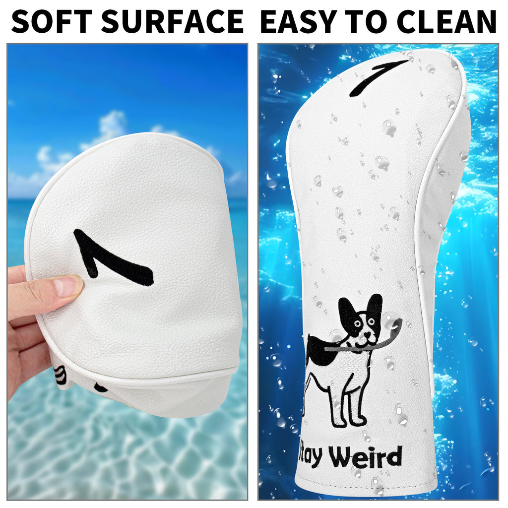 Golf Headcovers Funny Dog Golf Club Head Covers