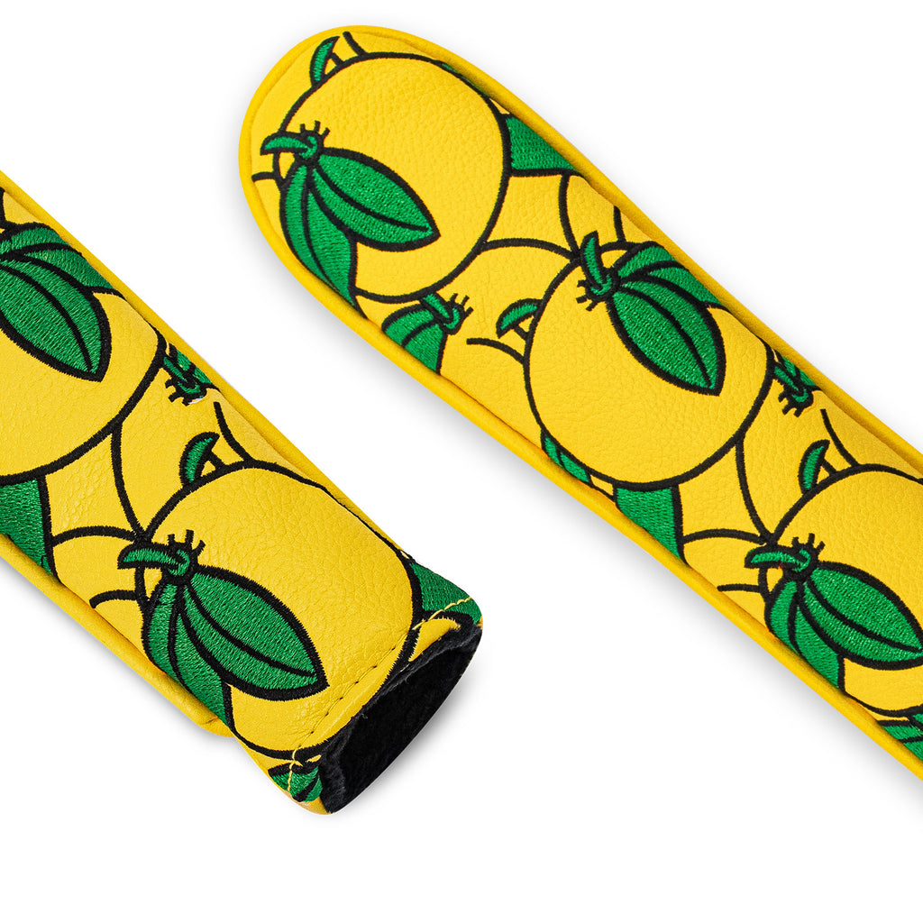 Orange Fruit Embroidery alignment sticks golf cover