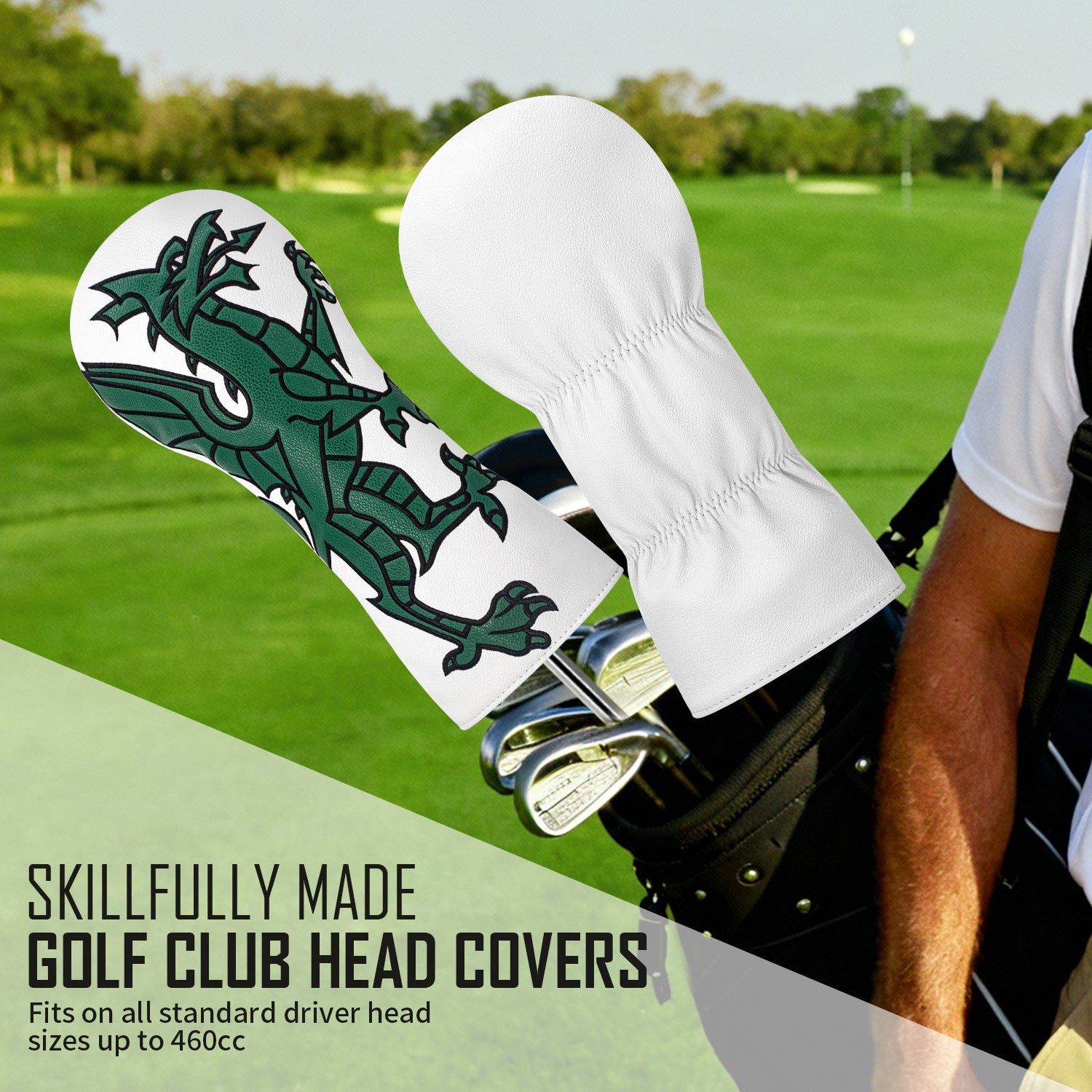 Welsh Dragon Golf Club Head Covers for Most Brands