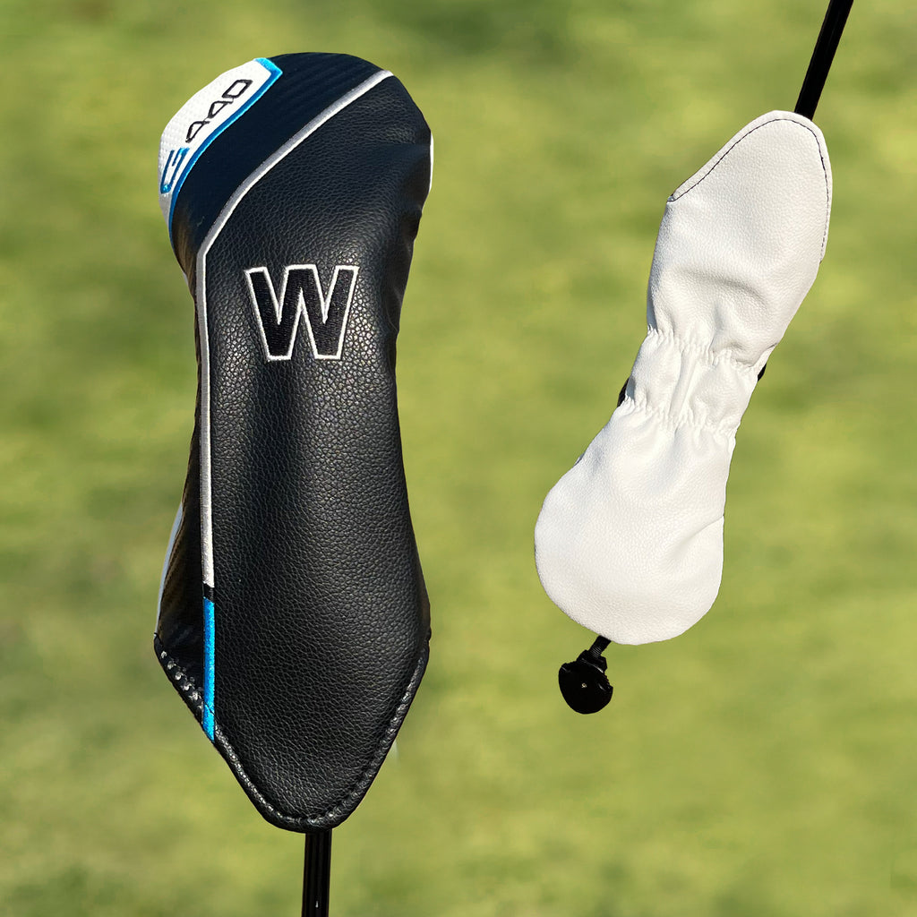 Sports Golf Head Covers 4pcs or 1pc  Premium PU Leather