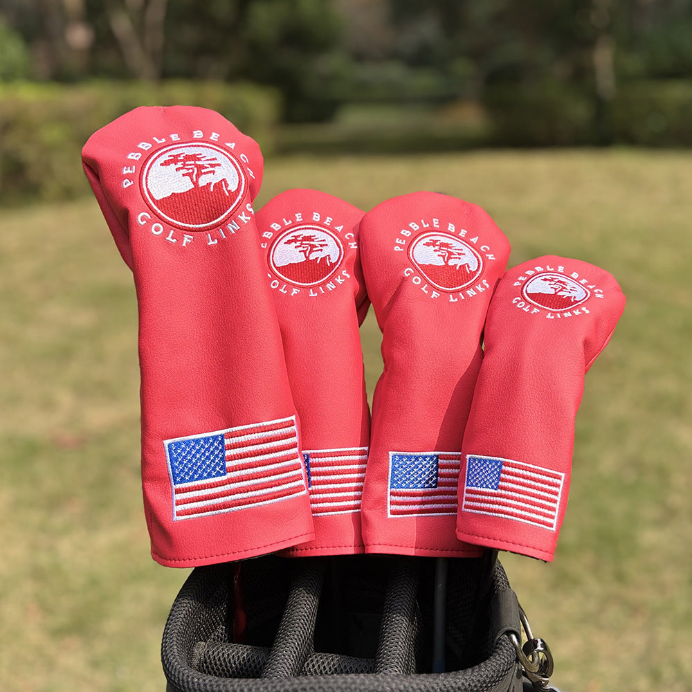 USA Stars and Stripes Golf Head Club Covers