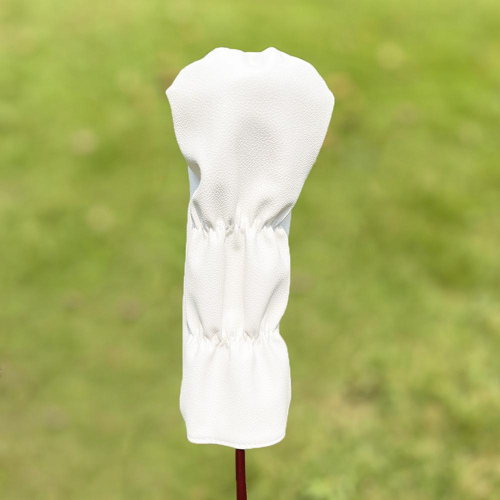 Golf Club Covers Lucky Clover Golf Driver Covers Fairway Wood Head Cover Hybrid Headcover Leather 3 Wood Headcovers Golf Head Covers for Scotty Cameron Taylormade Titleist Odyssey