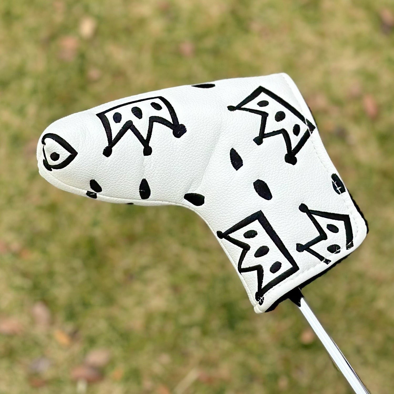 Best blade putter headcovers Crown Pattern for Men Women Golf Enthusiast