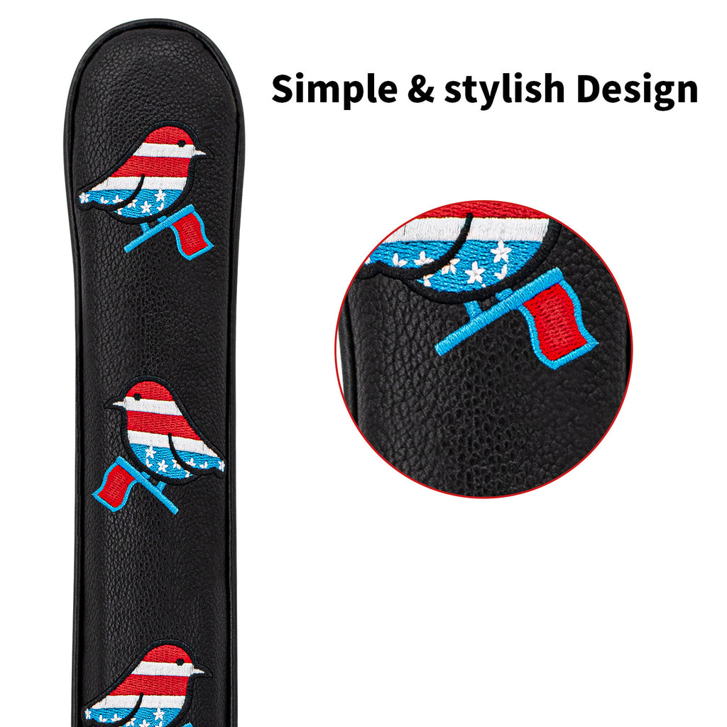 Bird Map Embroidery custom alignment stick cover