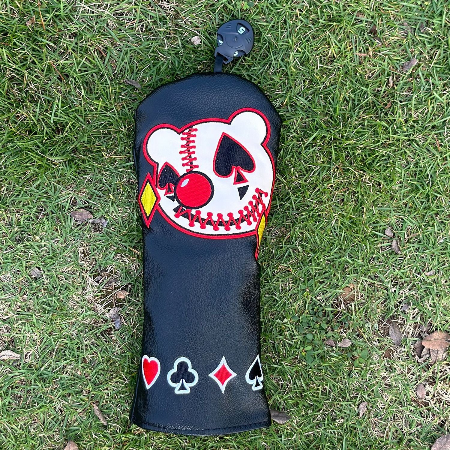Clown Embroidery Golf Club Head Covers
