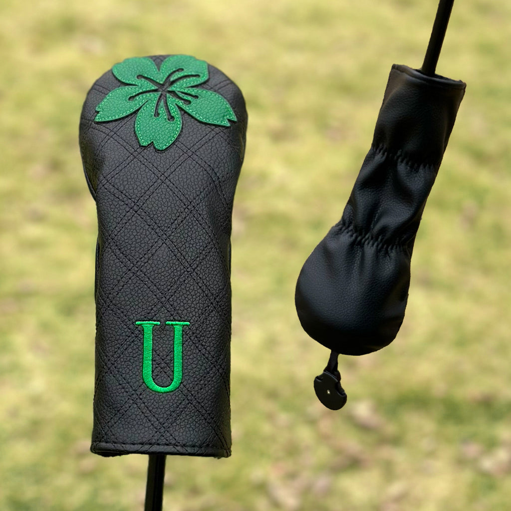 Cherry Blossom Golf Headcovers Leather Golf Club Covers