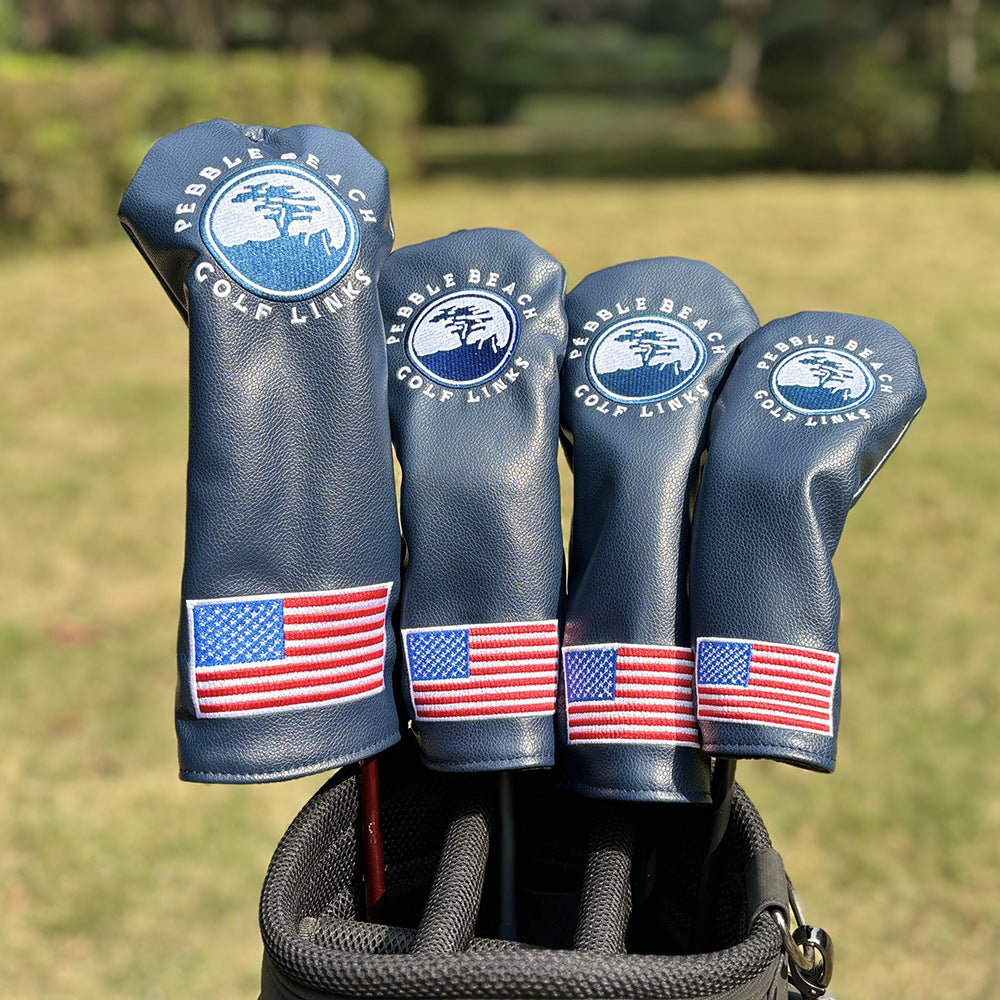USA Stars and Stripes Golf Head Club Covers