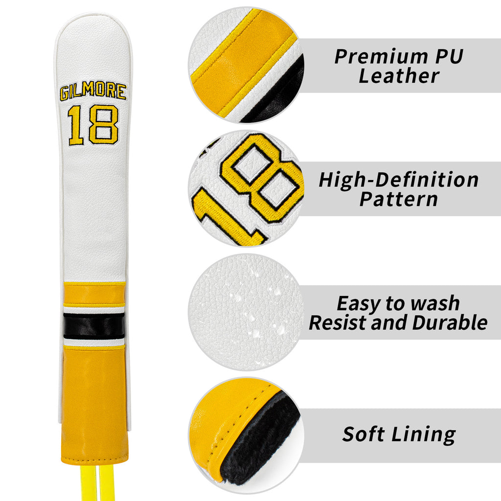 Number Embroidery ping alignment stick cover