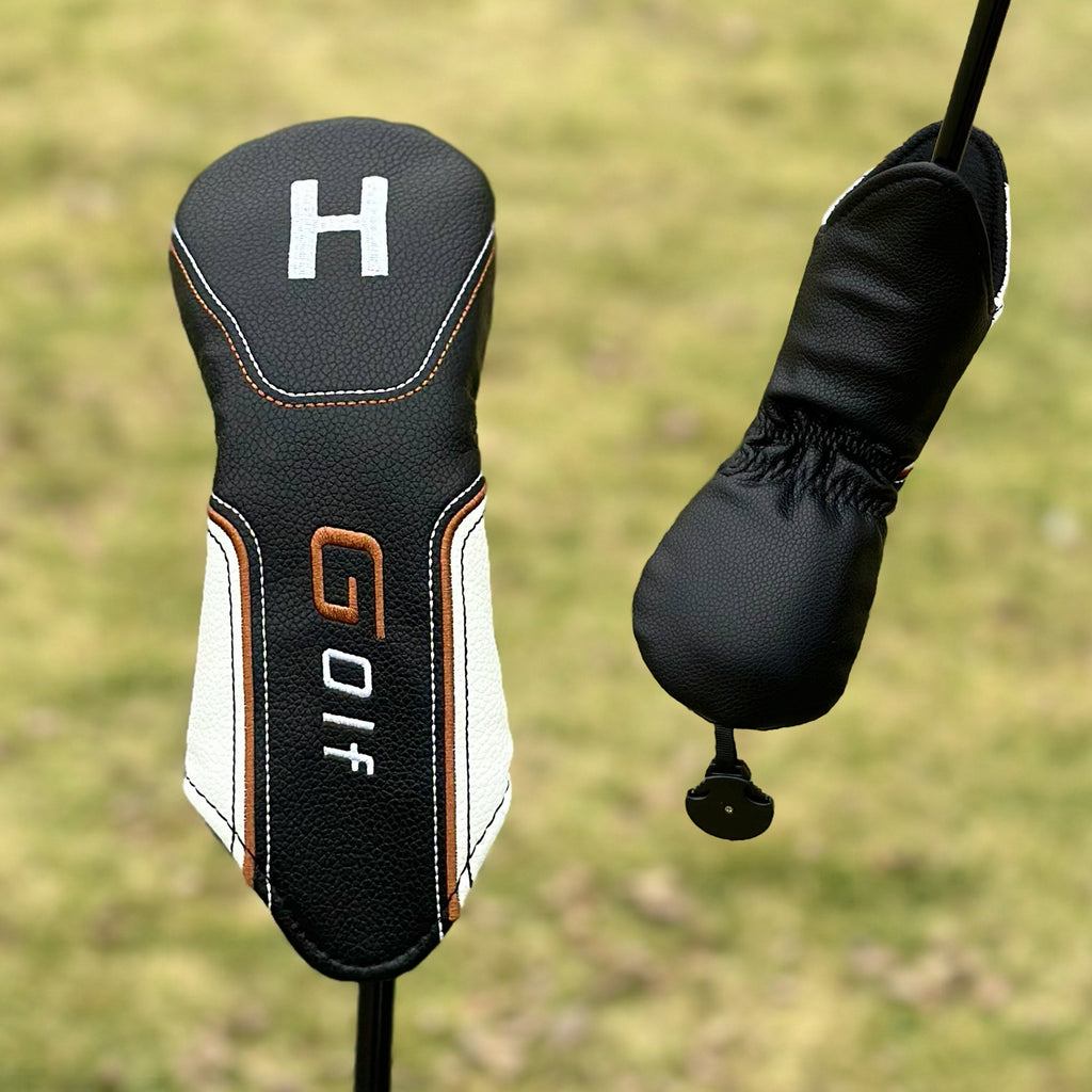 Sports Style Golf Club Covers for Women Men - Premium PU Leather