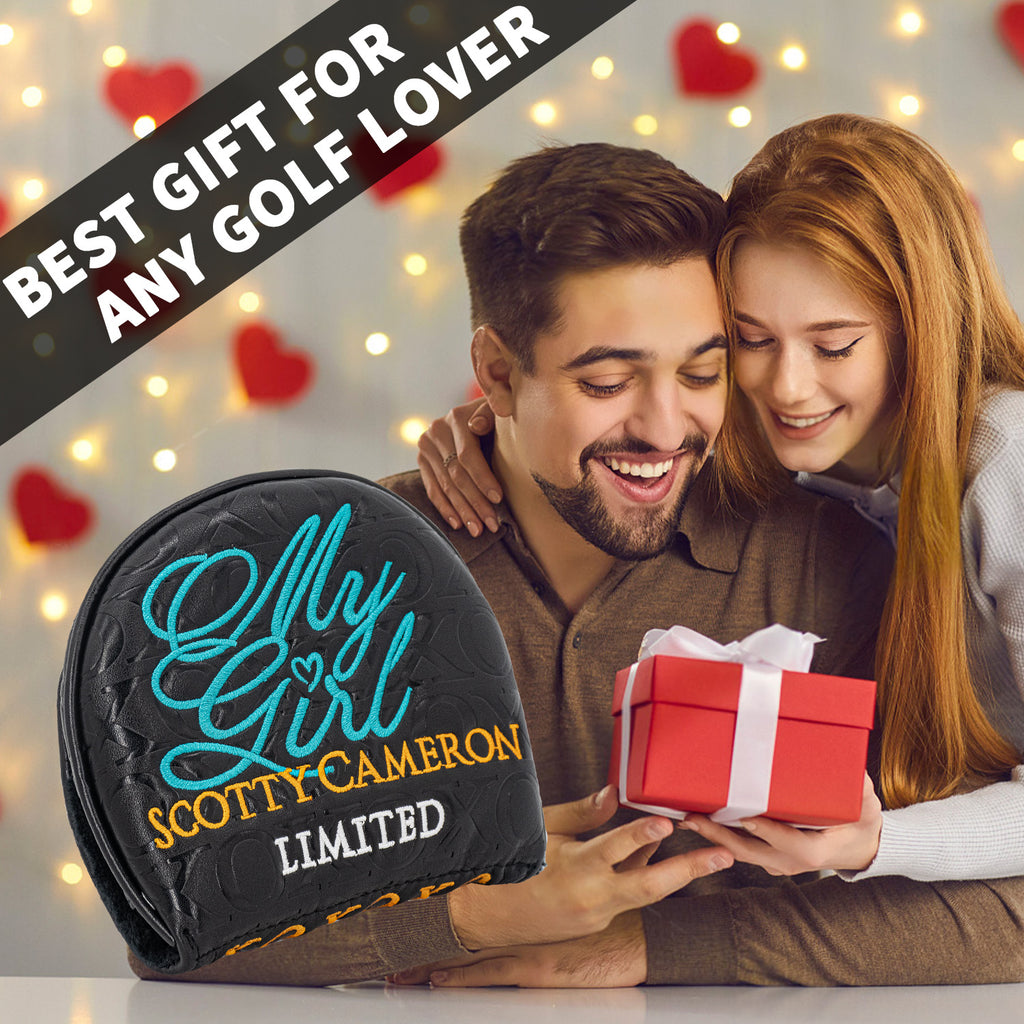 Putter Cover Half Mallet Putter Headcover Magnetic Mid Mallet Putter HeadcoverClub Protector