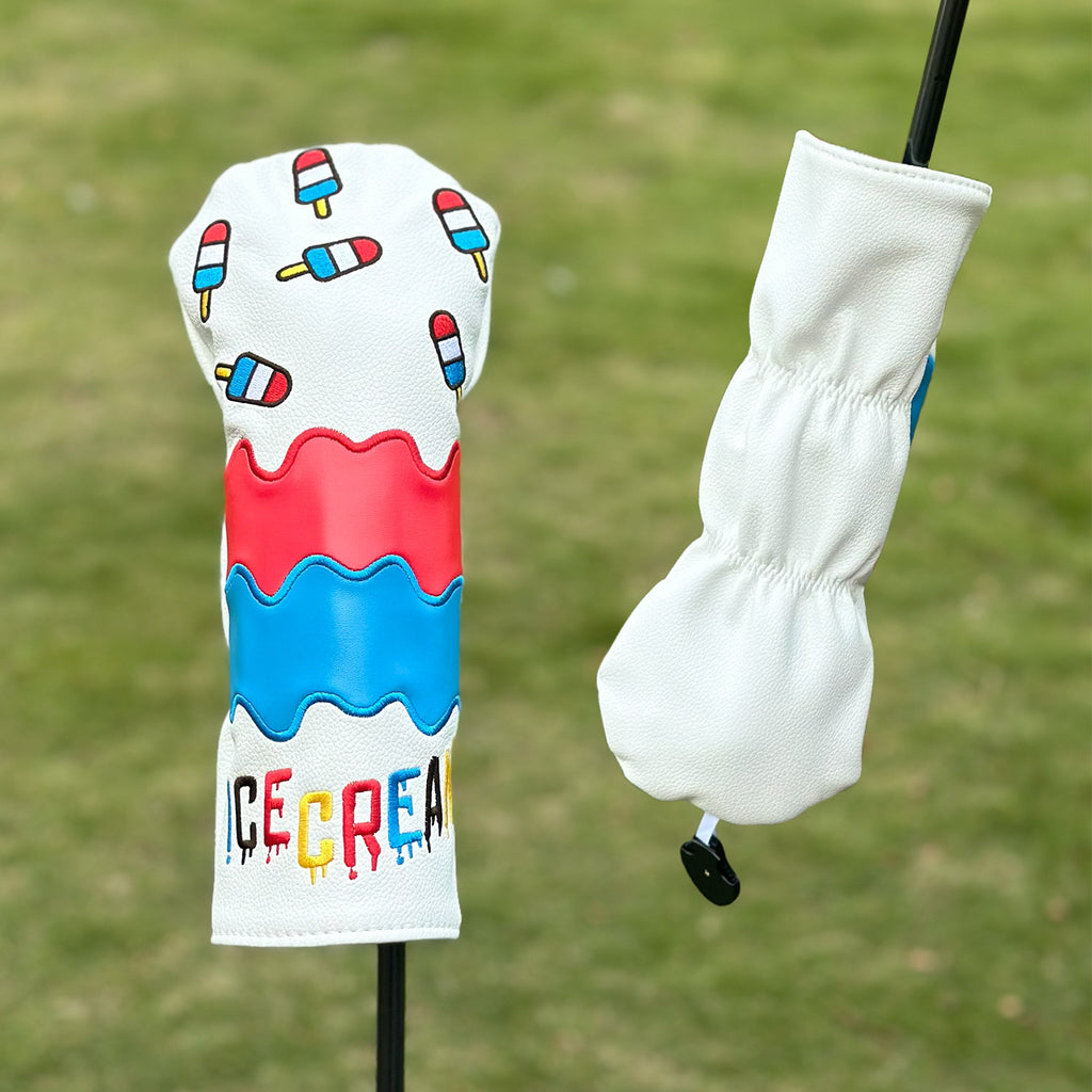 Summer Ice Cream Cute Driver Head Cover