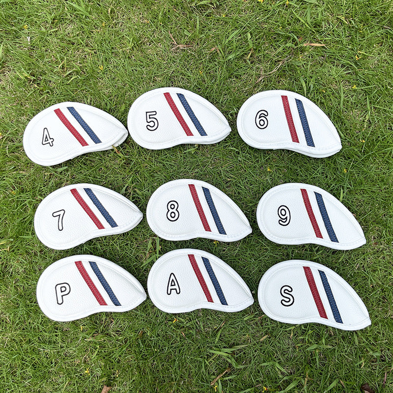 Golf Headcovers Iron Protective Covers - 9-Piece SetMainly Compatible with Irons and Wedges