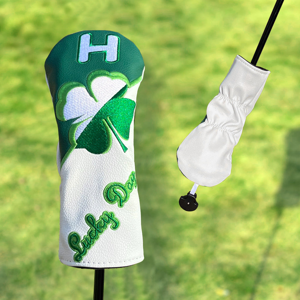 Lucky Four Leaf Clover Golf Club Covers