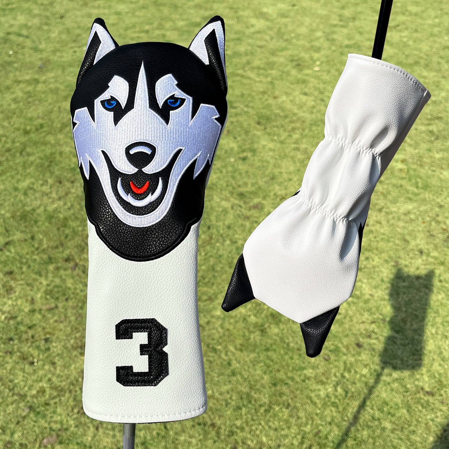 Personalized Husky Golf Club Head Covers