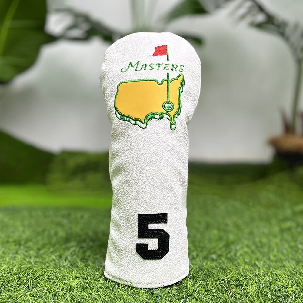 Funny Golf Head Covers - Leather Driver Headcover, Fairway Wood, and Hybrid Covers - Inspired Design with Premium Embroidery - Unique Golf Gift & Accessories for Men and Women Golfers