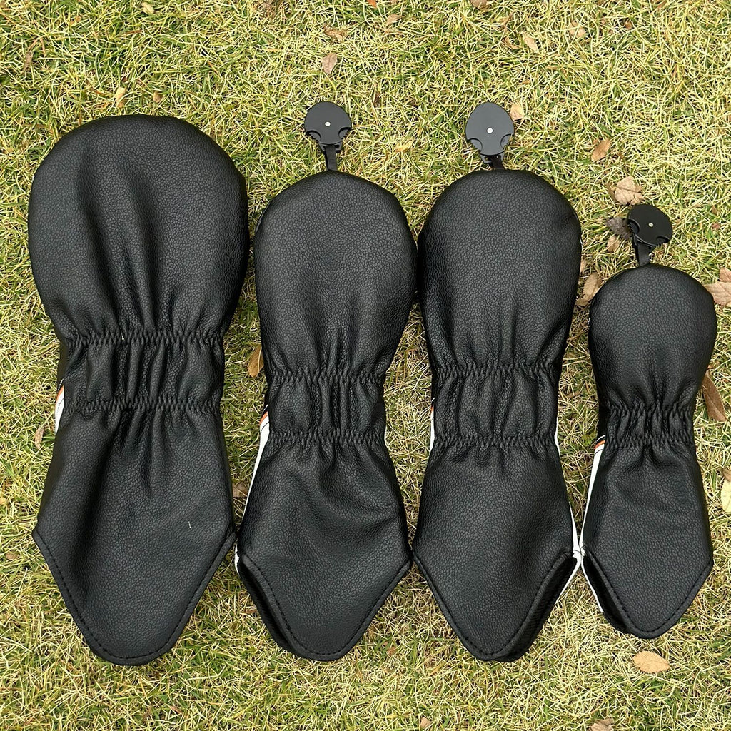 Sports Style Golf Club Covers for Women Men - Premium PU Leather