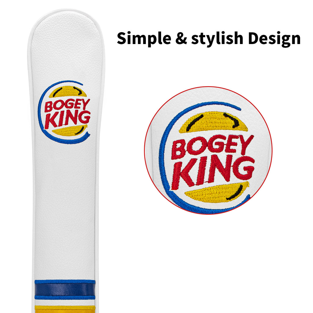 PU Waterproof Embroidery alignment sticks golf cover