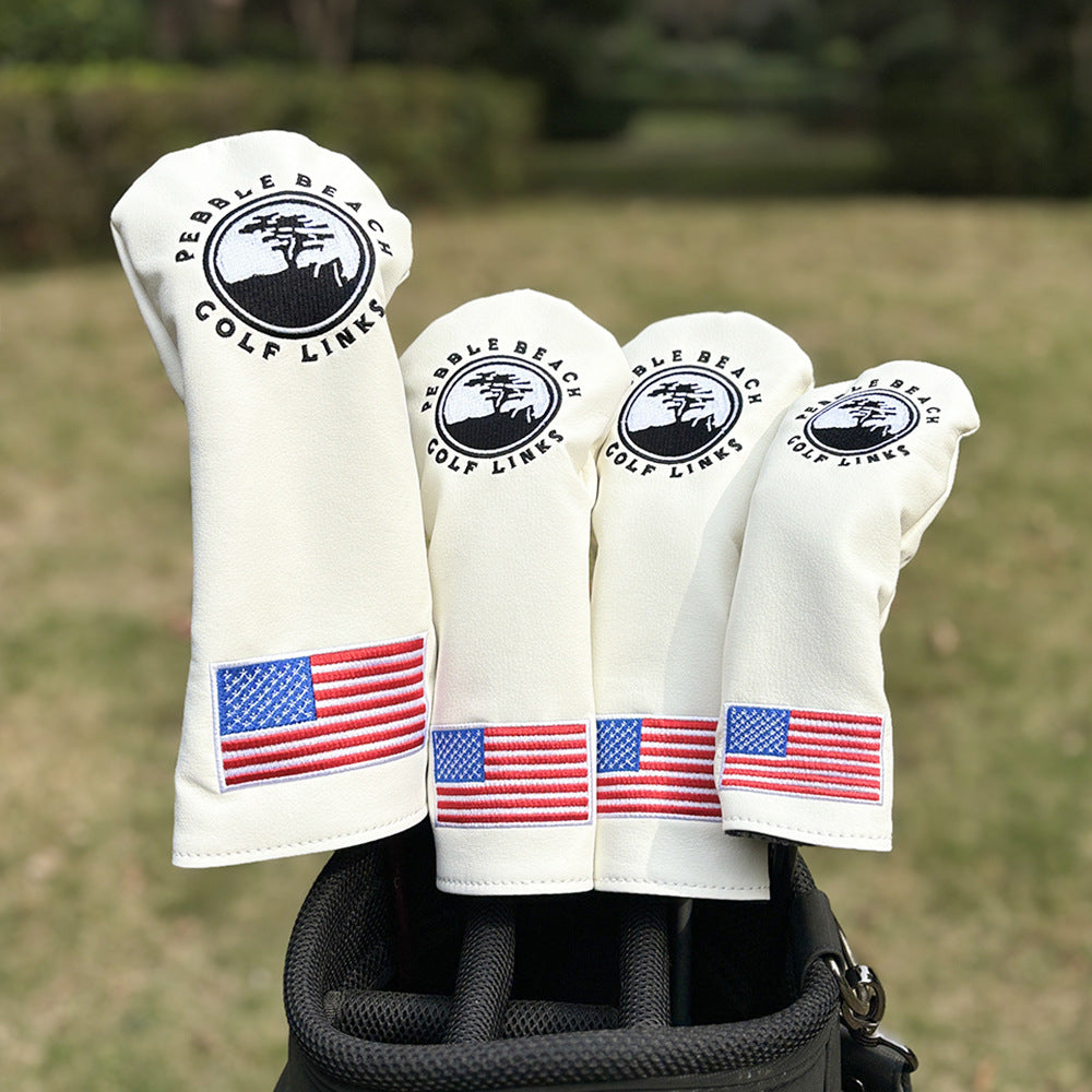 USA Stars and Stripes Golf Head Club Covers